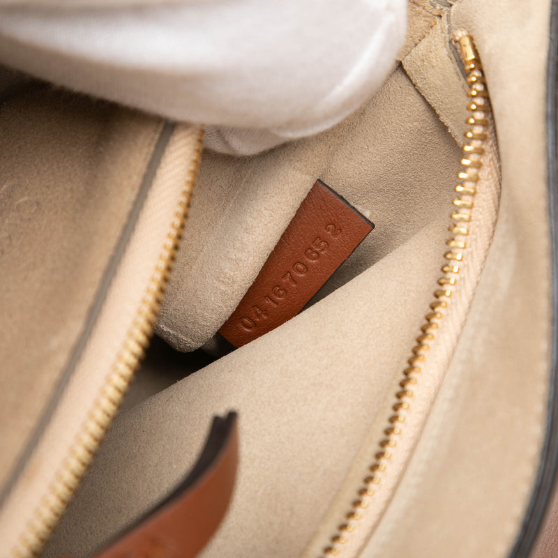 Medium Calfskin and Suede Faye Crossbody - Image 6