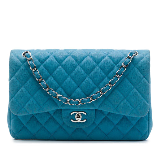 Jumbo Classic Caviar Double Flap - Image 1