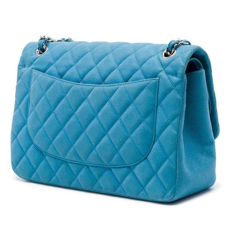 Jumbo Classic Caviar Double Flap - Image 3