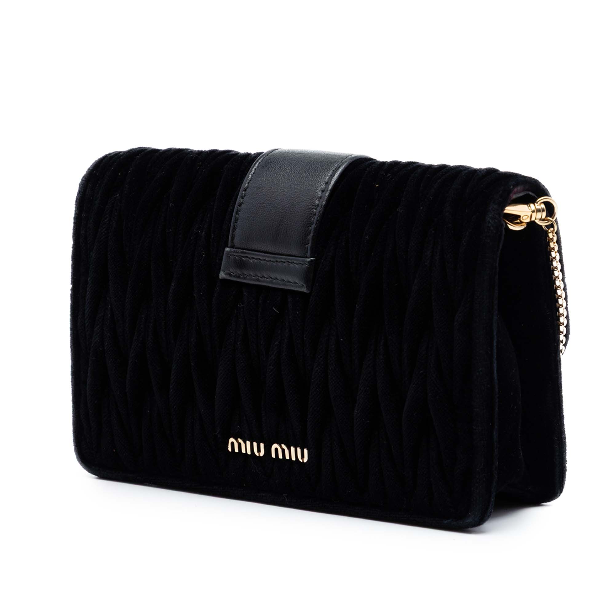 Matelasse Velvet Crystal Embellished Crossbody - Image 2