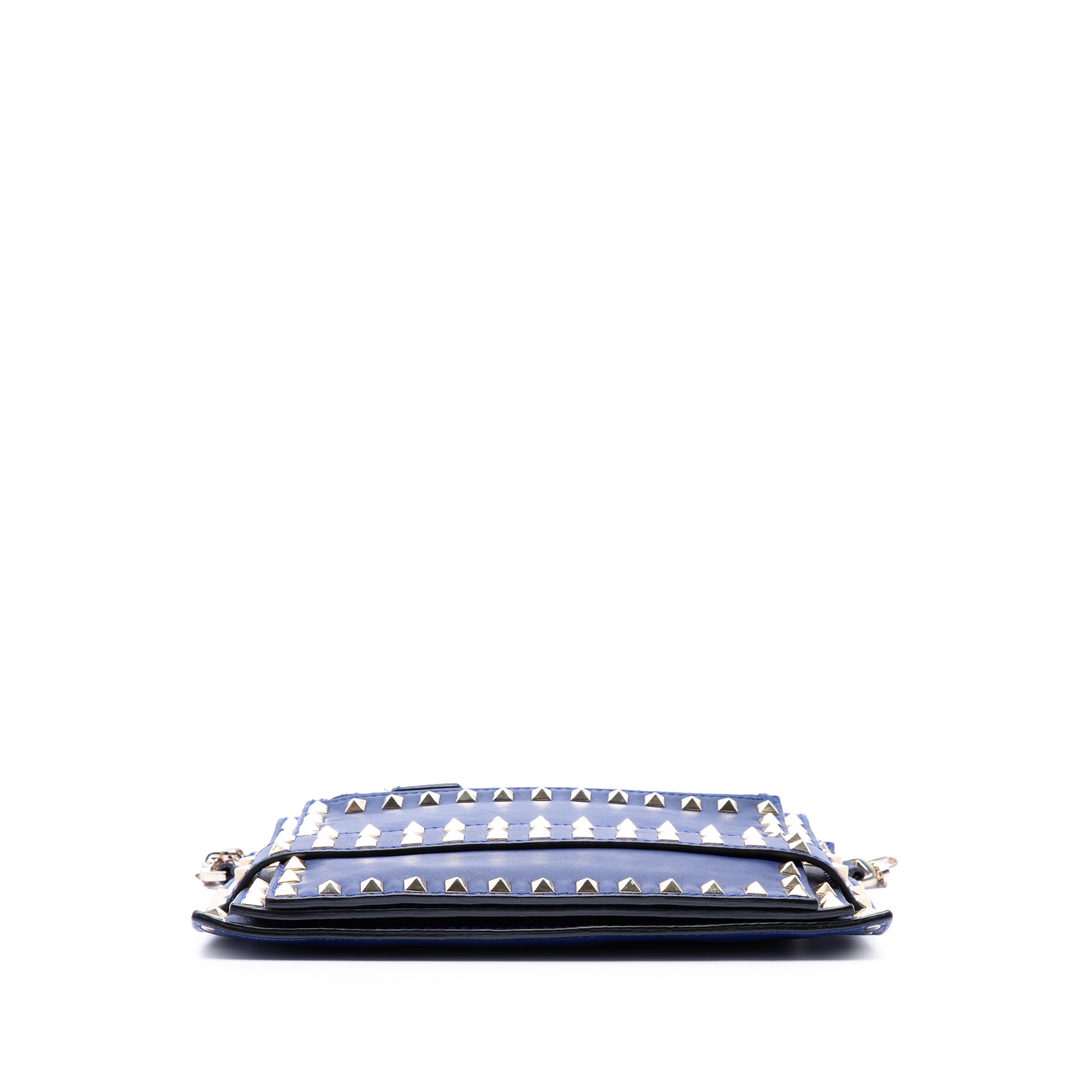 Leather Rockstud Triple Zip Crossbody - Image 3