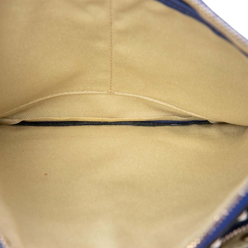 Leather Rockstud Triple Zip Crossbody - Image 4