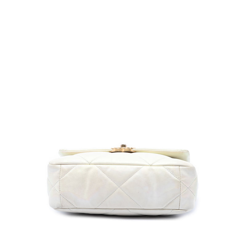Medium Iridescent Lambskin 19 Flap - Image 3
