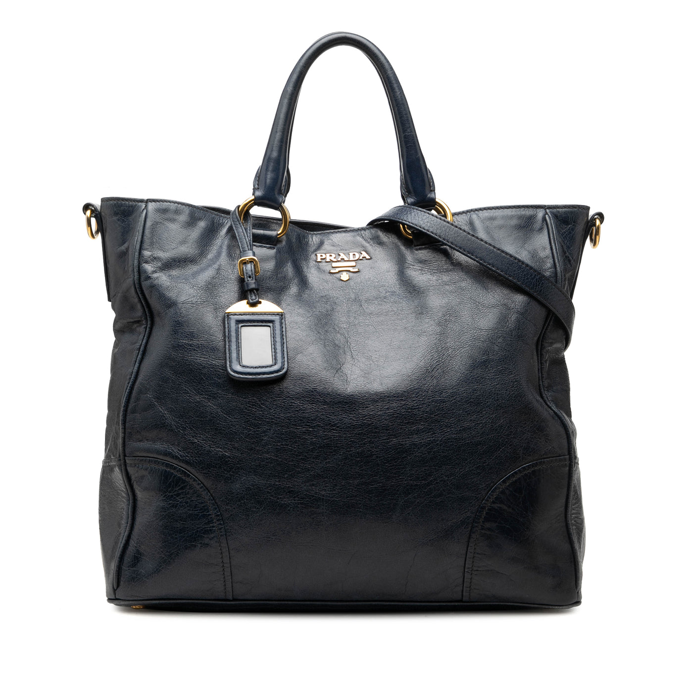 Vitello Shine Open Convertible Tote - Image 1