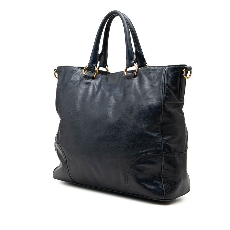 Vitello Shine Open Convertible Tote - Image 2