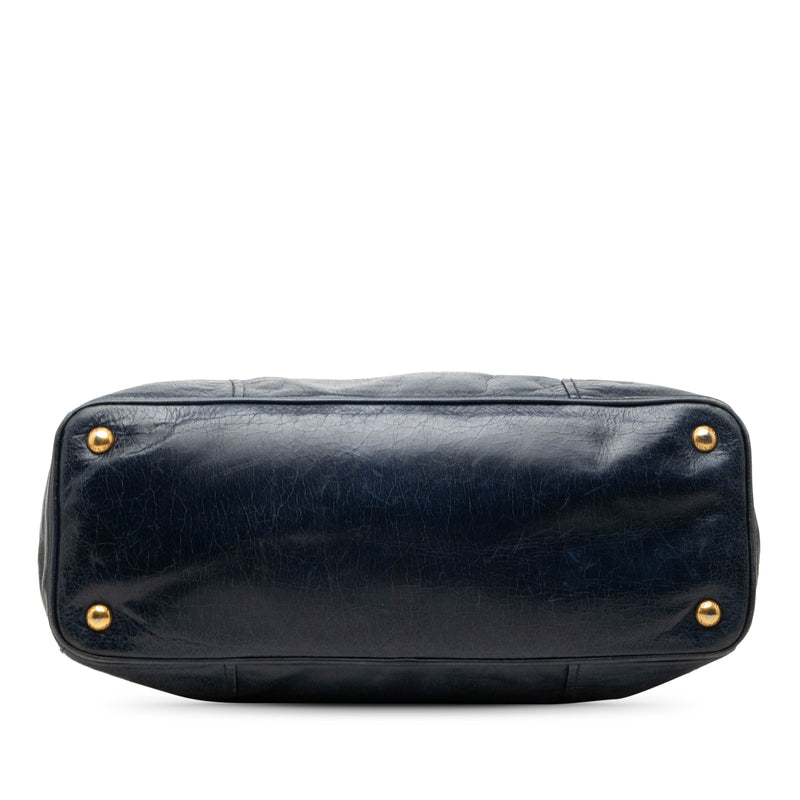 Vitello Shine Open Convertible Tote - Image 3