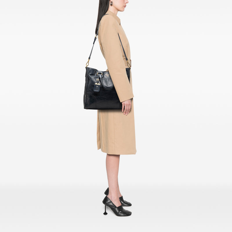 Vitello Shine Open Convertible Tote - Image 6