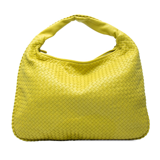 Large Nappa Intrecciato Veneta Hobo - Image 1