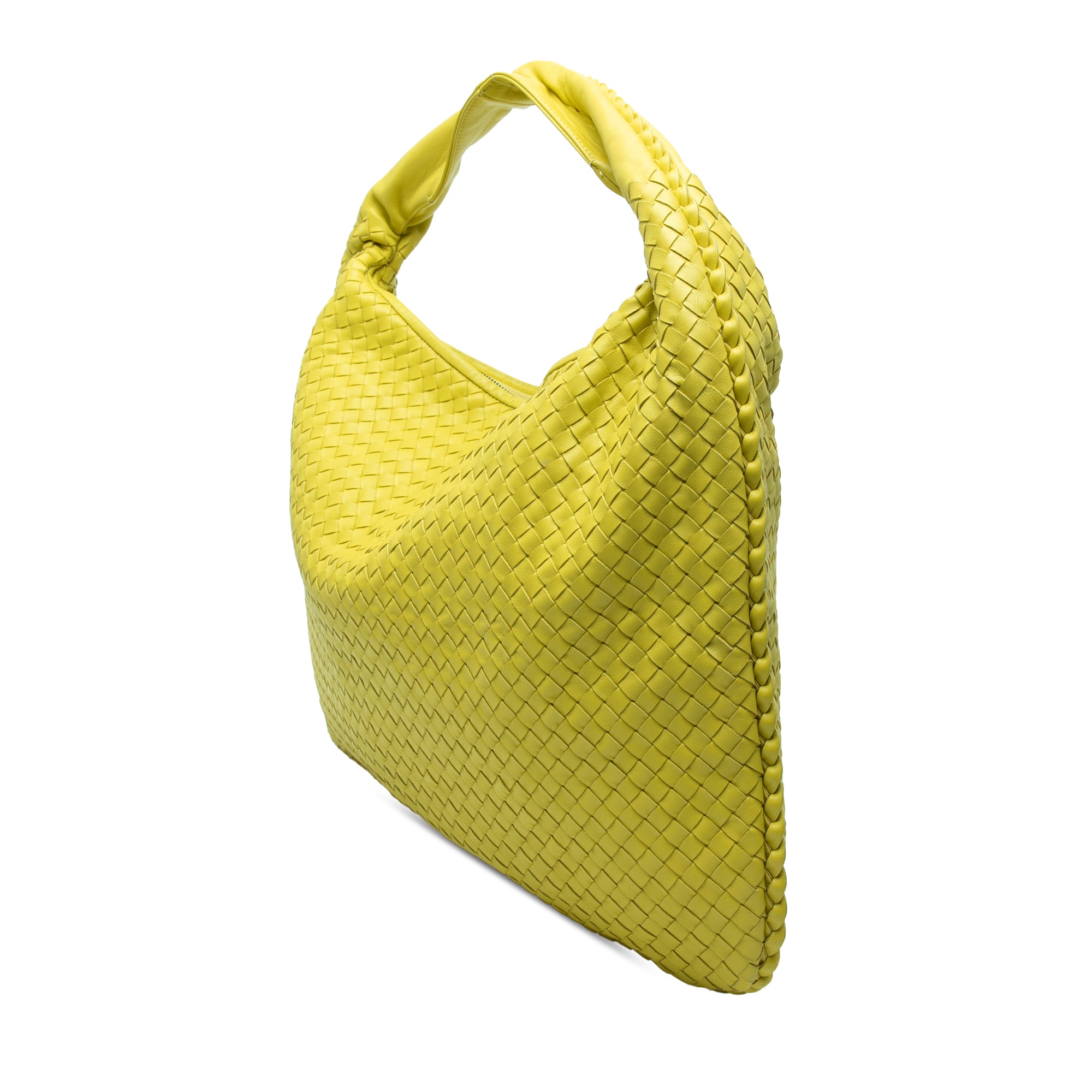 Large Nappa Intrecciato Veneta Hobo - Image 2