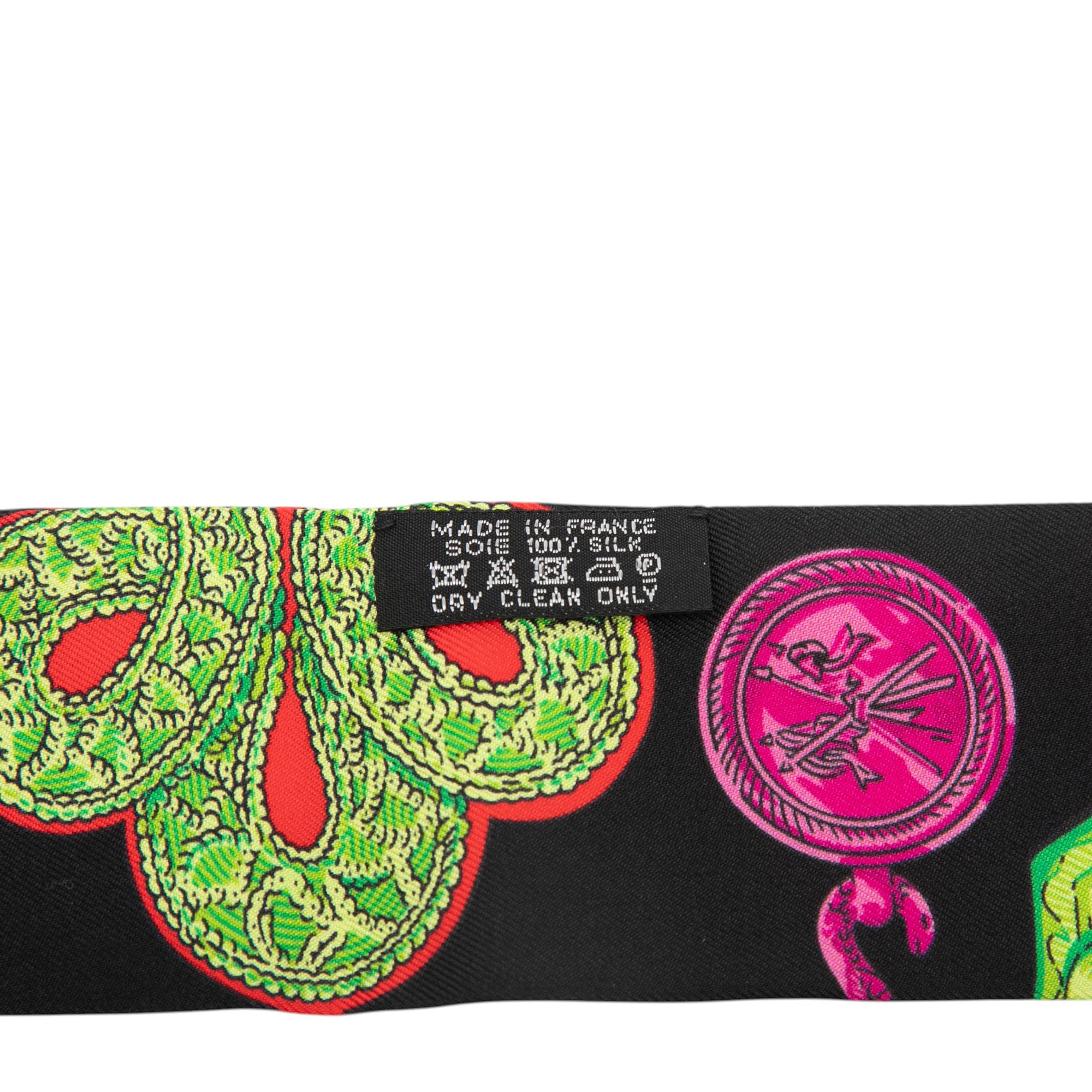 Epaulettes de Gala Silk Twilly Scarf - Image 4
