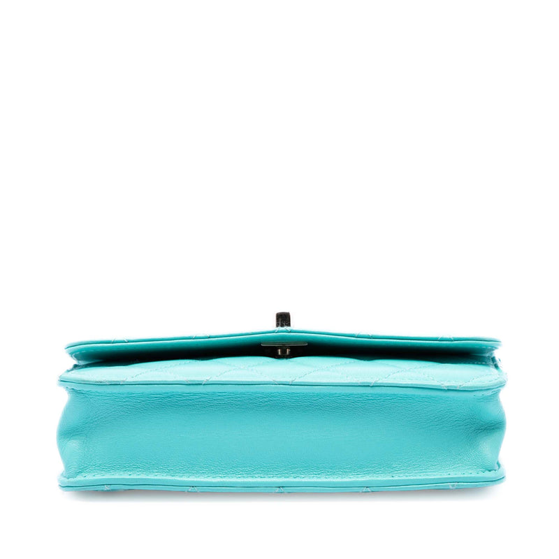 Quilted Lambskin Trendy CC Wallet On Chain - Image 3