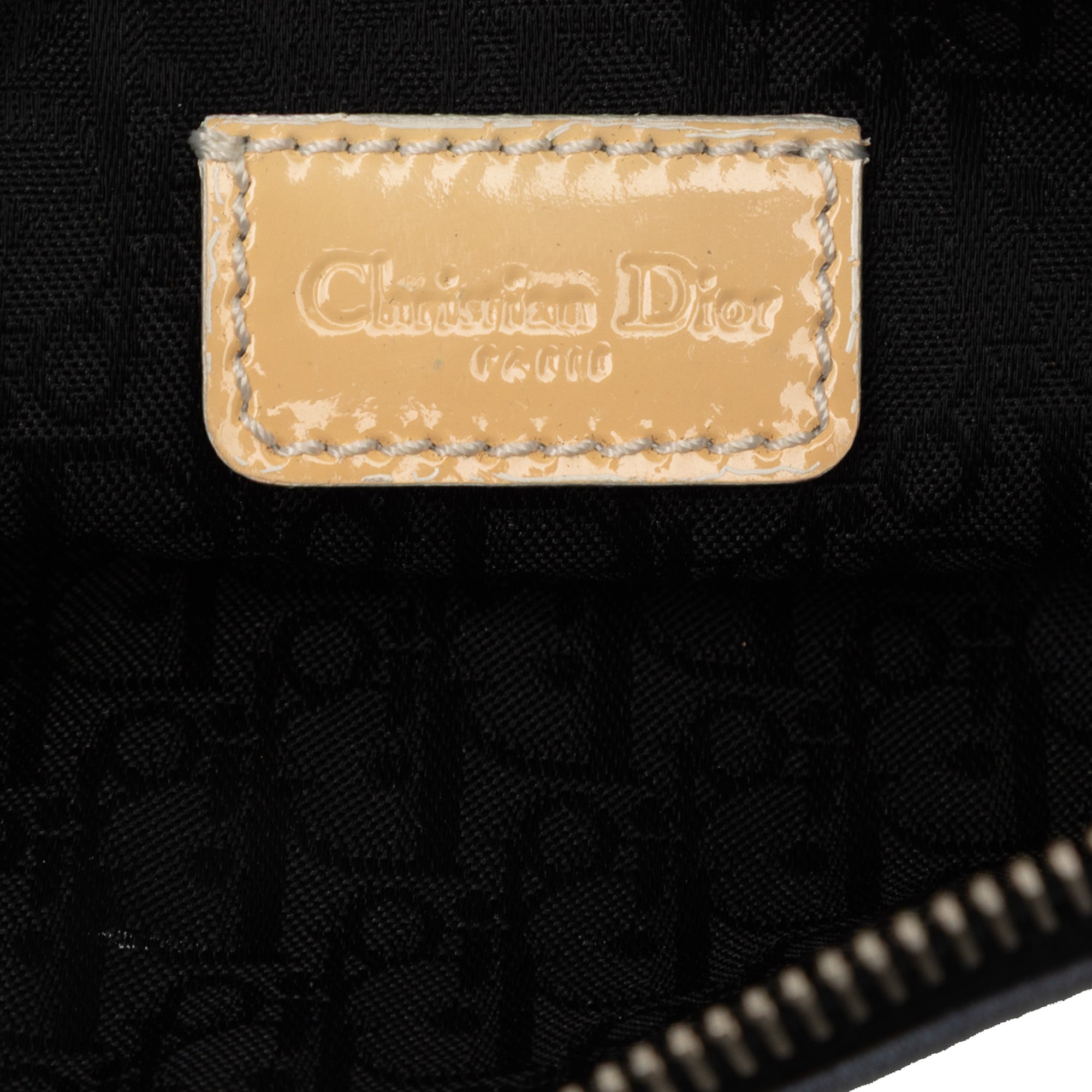 Mini Canvas Camouflage Saddle Pochette - Image 5