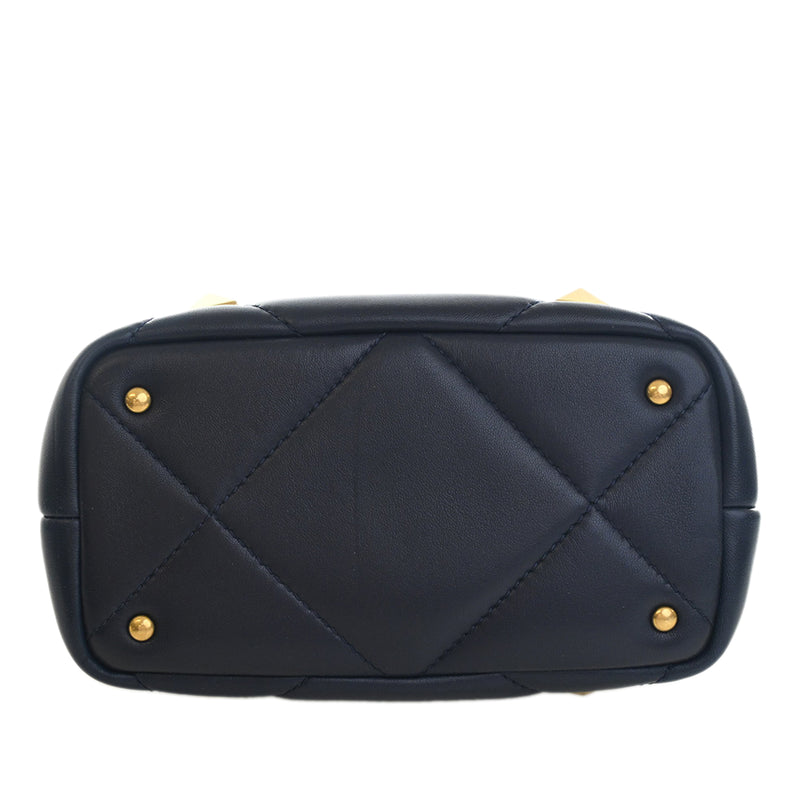 Small Nappa Roman Stud The Handle Bag - Image 7