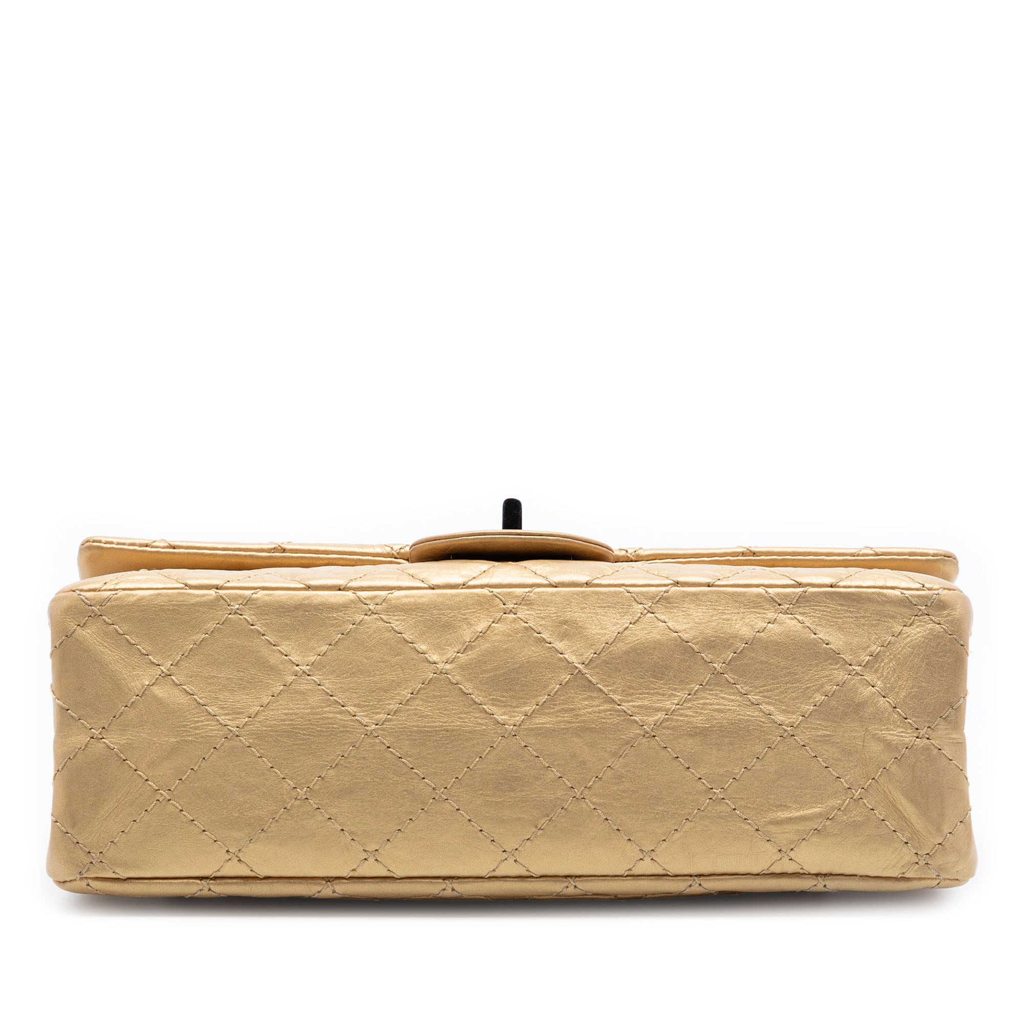 Quilted Aged Calfskin Reissue 2.55 Double Flap 225 - Image 3