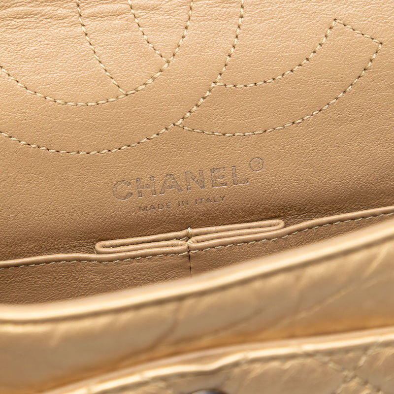 Quilted Aged Calfskin Reissue 2.55 Double Flap 225 - Image 5