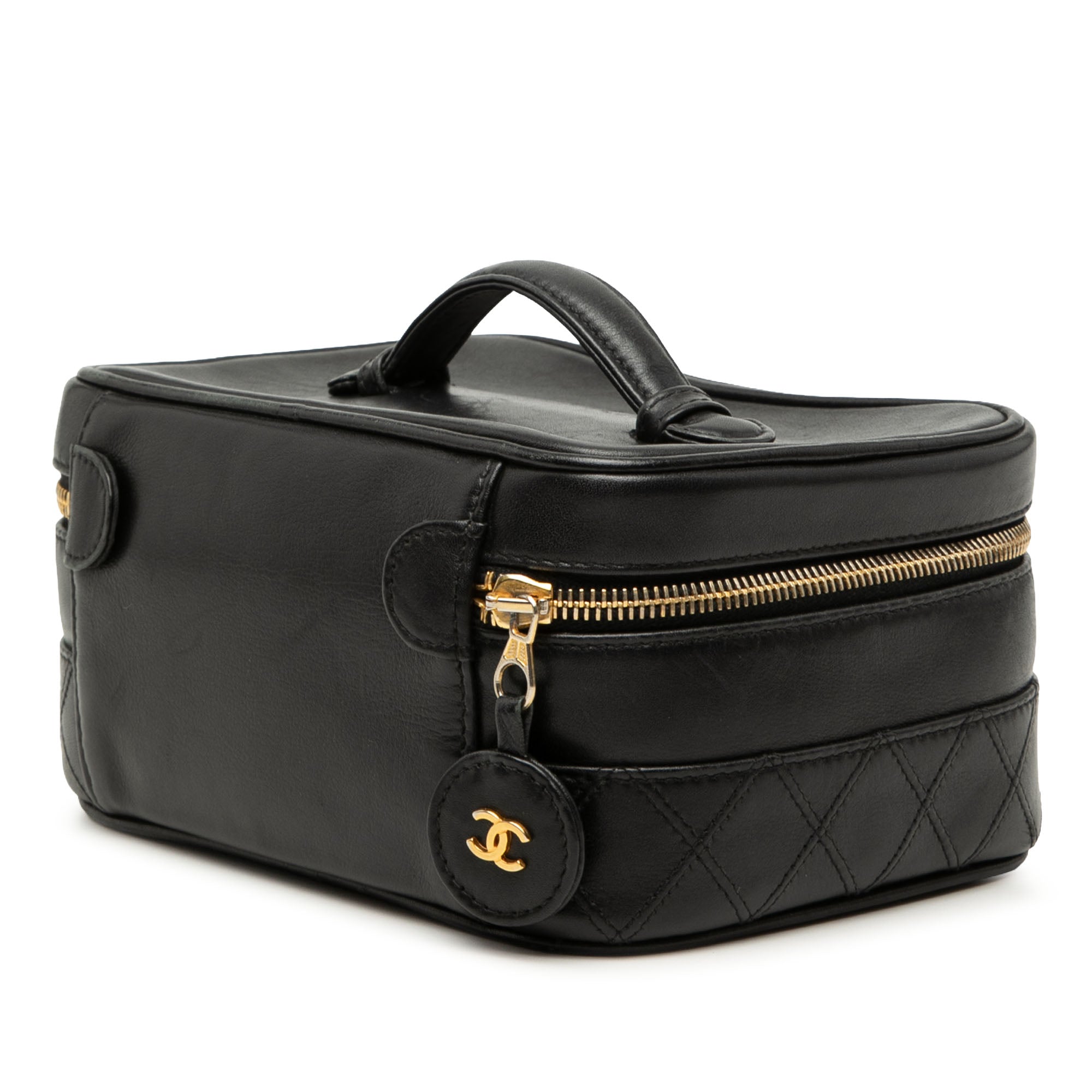 CC Quilted Lambskin Vanity Bag - Image 2