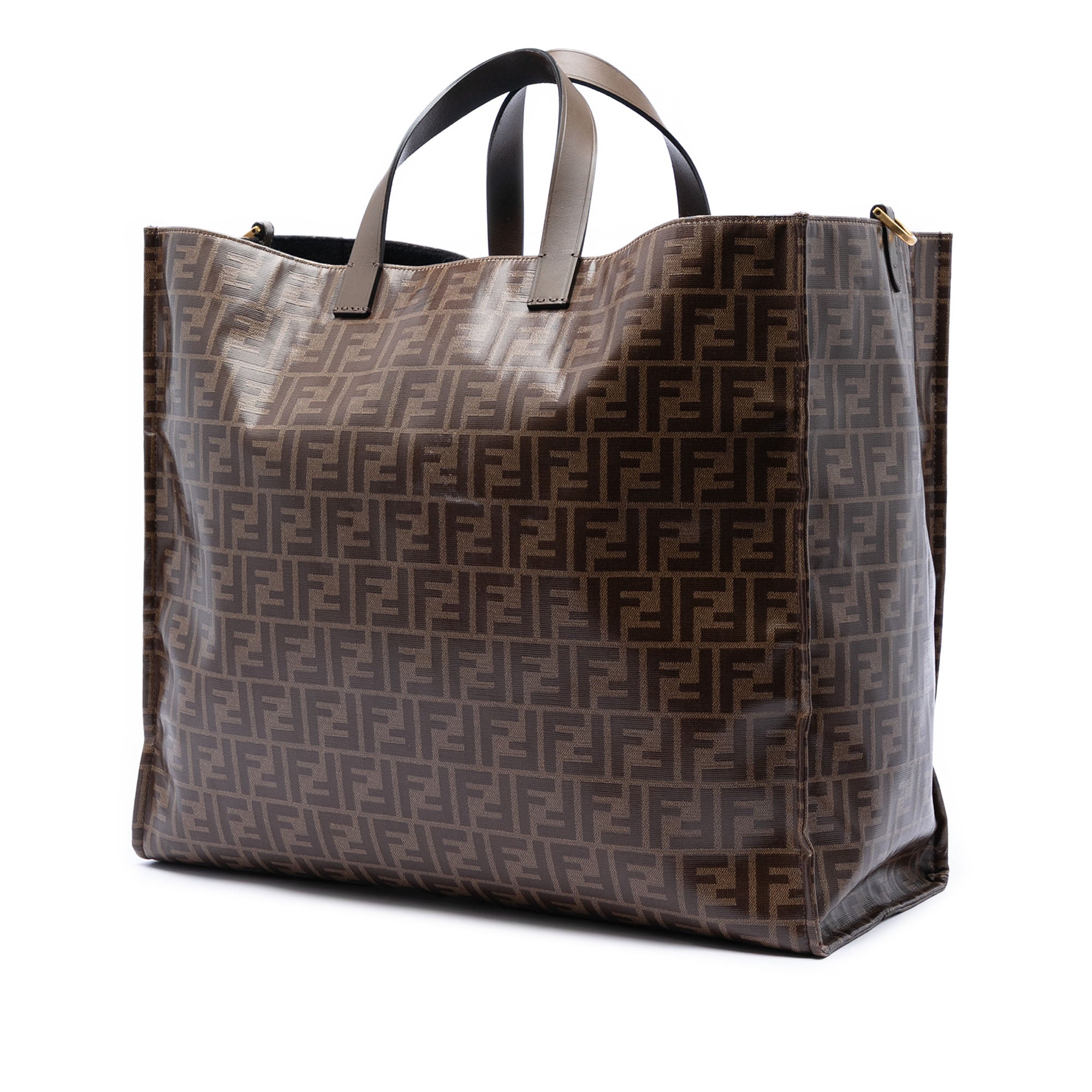 Fila Zucca Coated Canvas Logo Mania Shopper Tote - Image 2