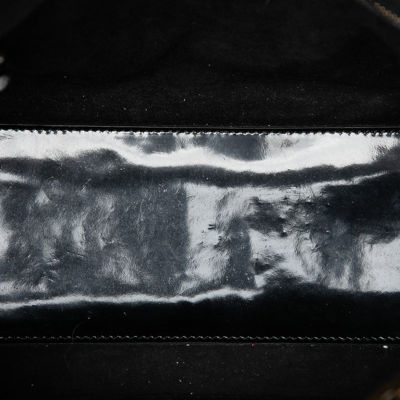 Medium Patent Cannage Studded Supple Lady Dior - Image 4