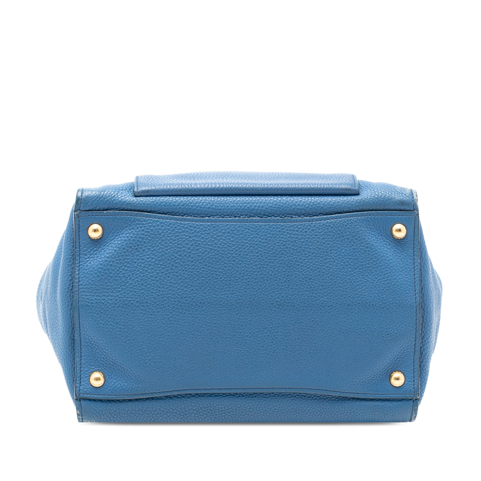 Vitello Daino Front Pocket Open Convertible Tote - Image 3
