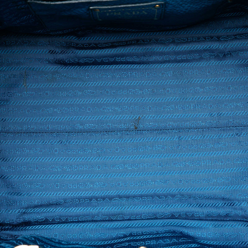 Vitello Daino Front Pocket Open Convertible Tote - Image 4