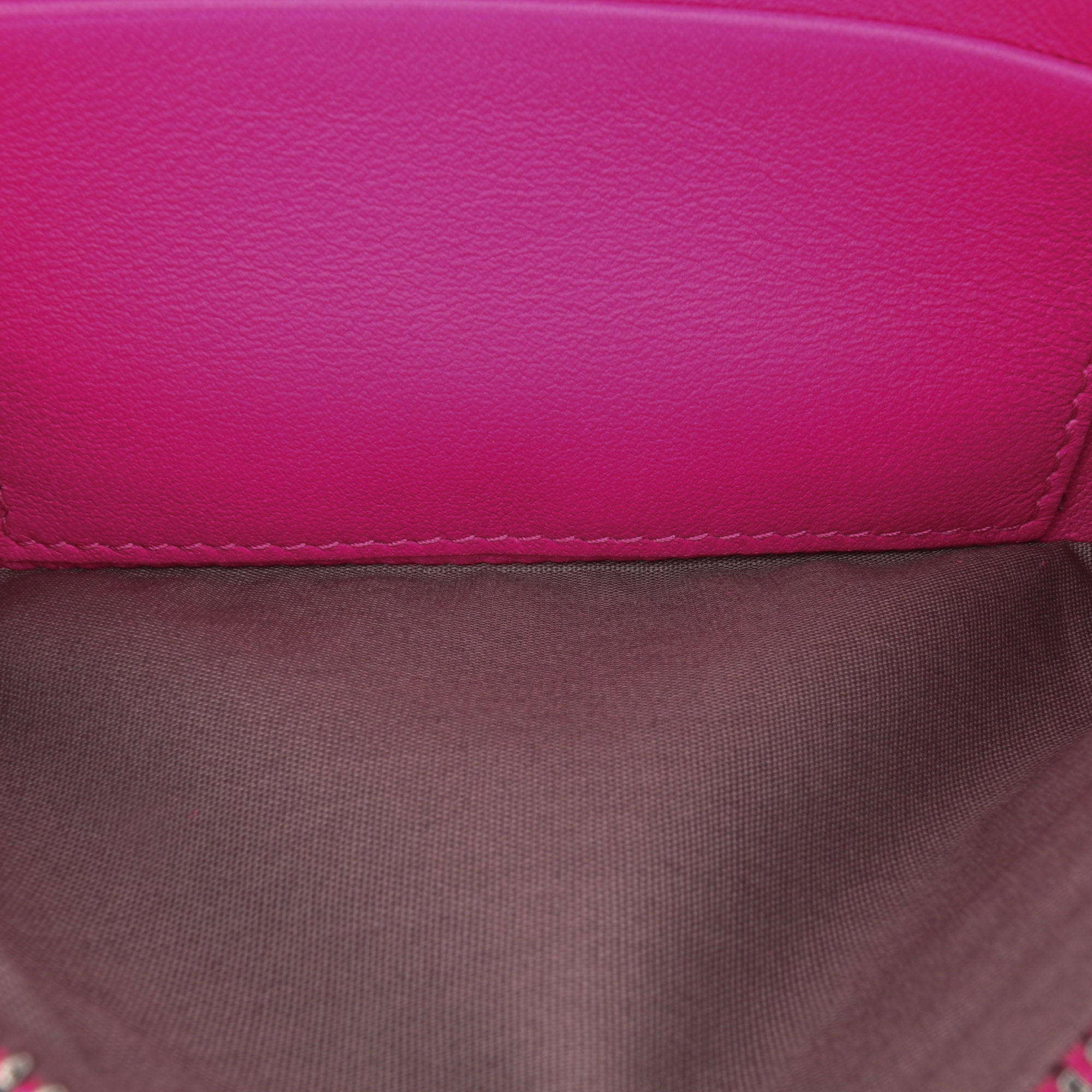 Small Calfskin Intrecciomirage Embossed Butterfly Chain Crossbody - Image 6