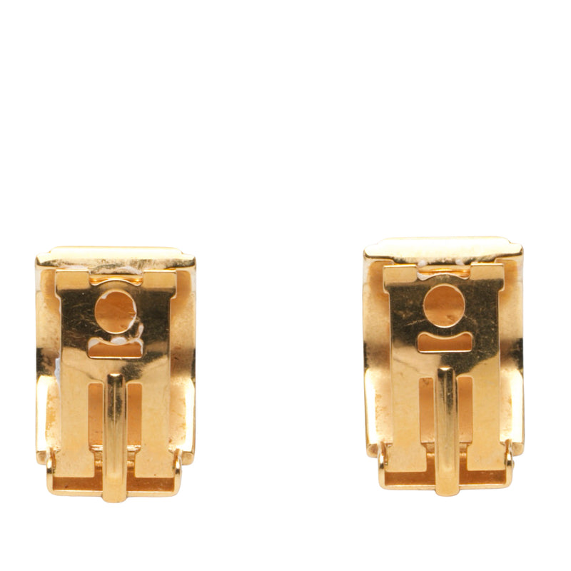Enamel Cloisonne Clip On Earrings - Image 2