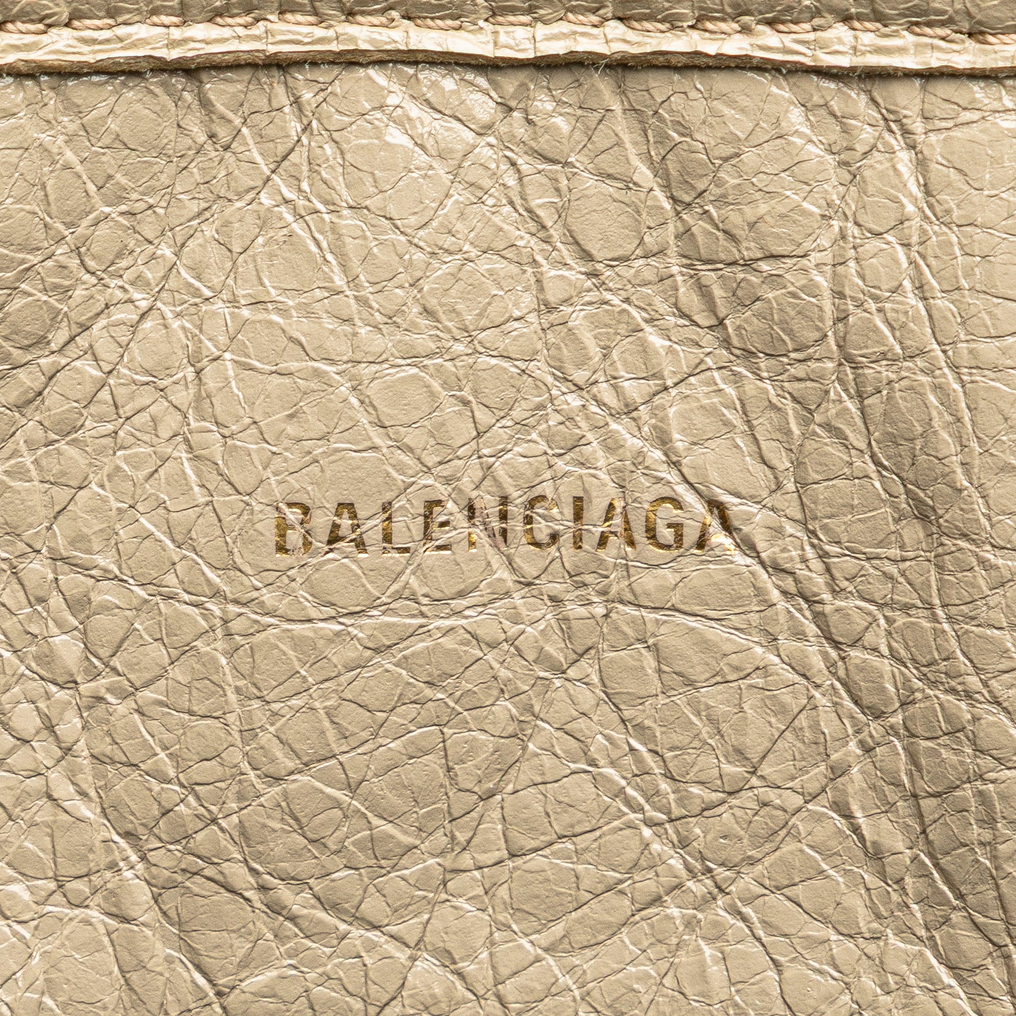 Medium Woven Calfskin Barbes East West Shopper Bag - Image 6