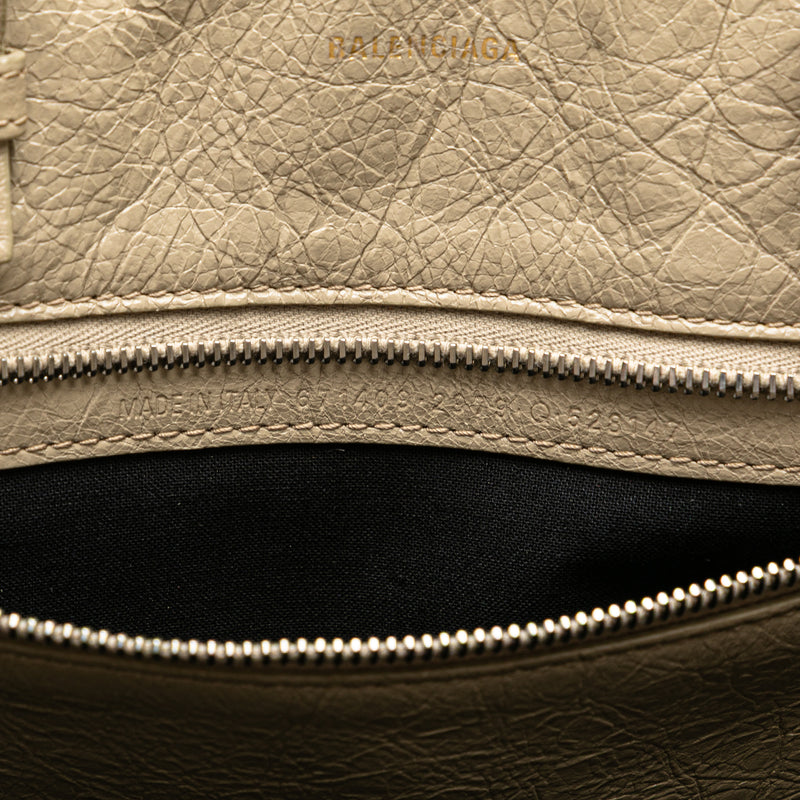 Medium Woven Calfskin Barbes East West Shopper Bag - Image 7