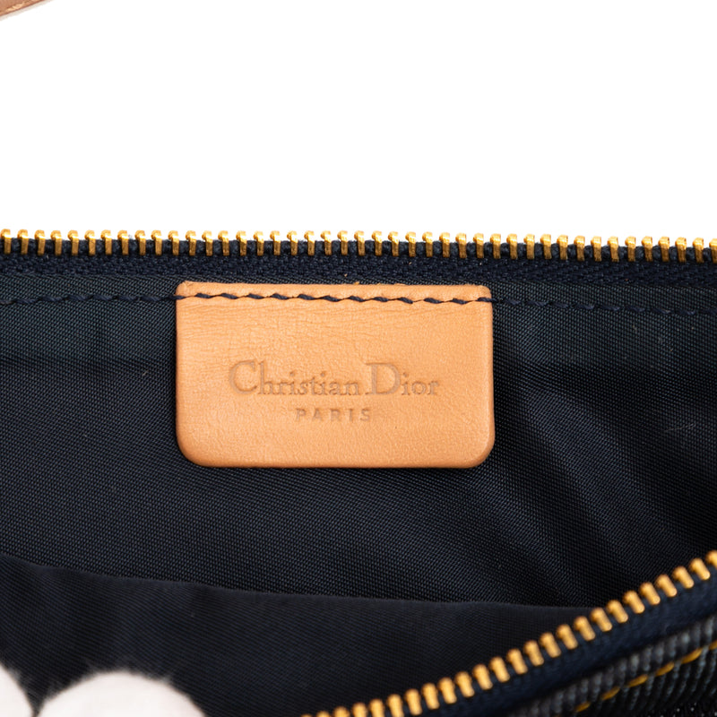 Mini Denim Saddle Pochette - Image 5