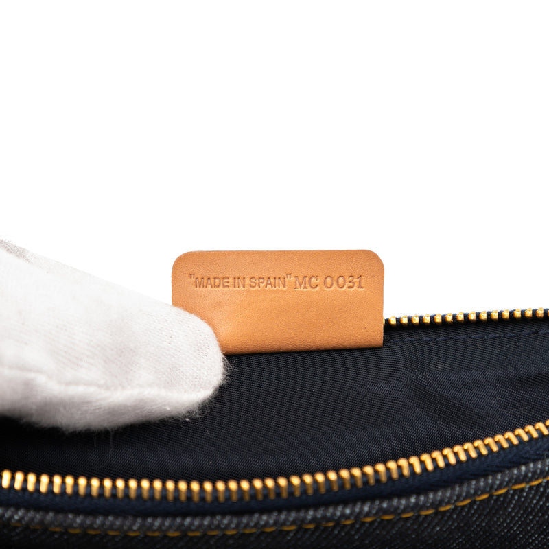 Mini Denim Saddle Pochette - Image 6