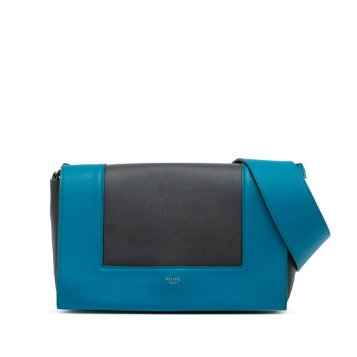 Leather Frame Shoulder Bag - Image 1
