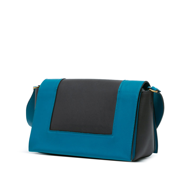 Leather Frame Shoulder Bag - Image 2