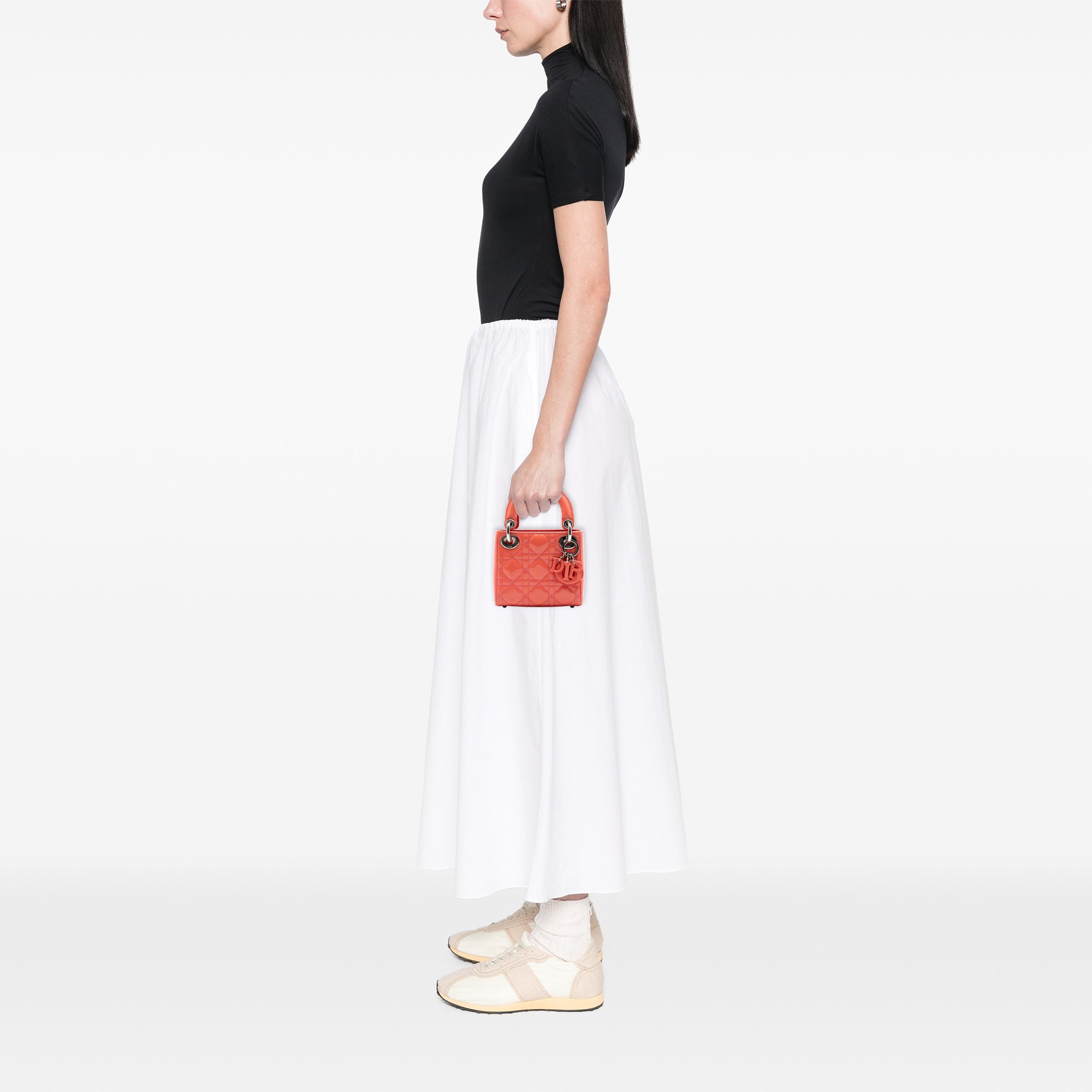 Micro Patent Cannage Lady Dior - Image 6