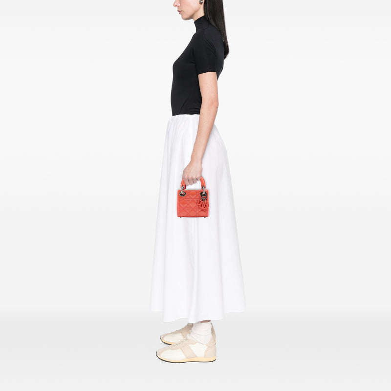 Micro Patent Cannage Lady Dior - Image 6