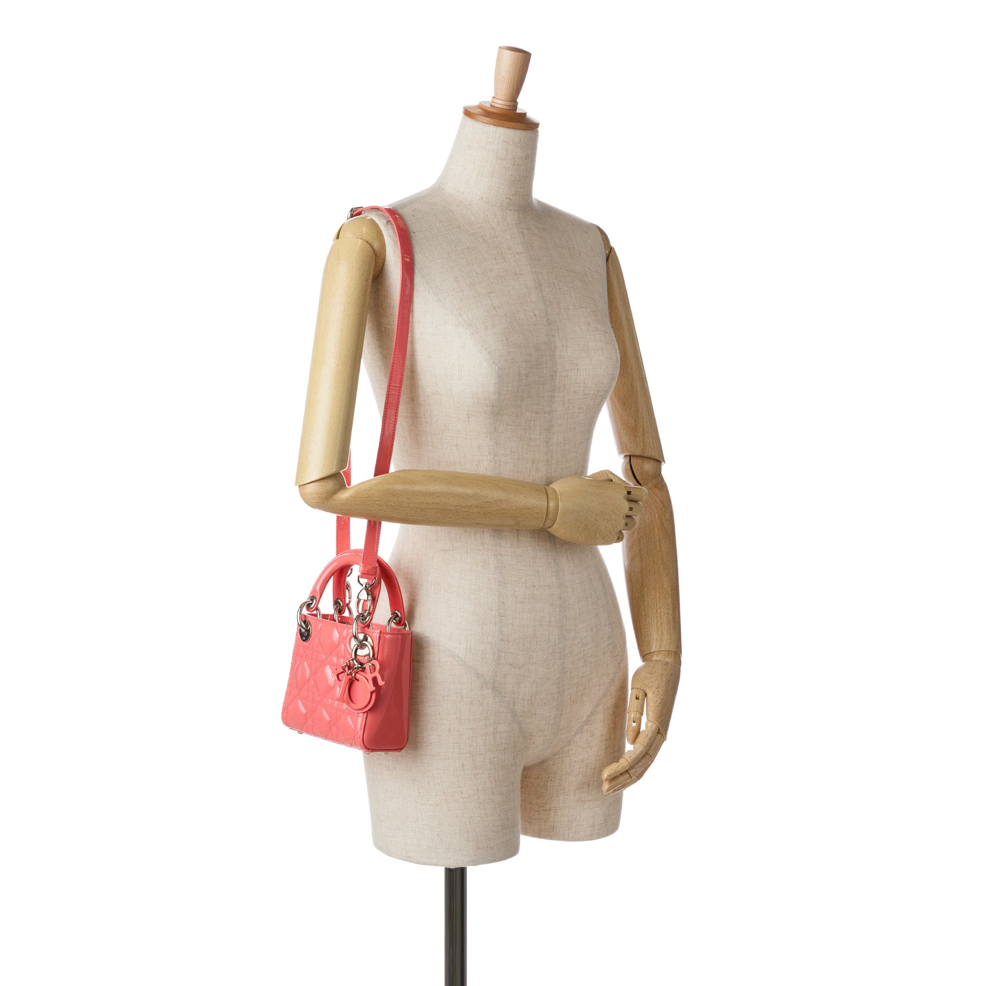 Micro Patent Cannage Lady Dior - Image 10