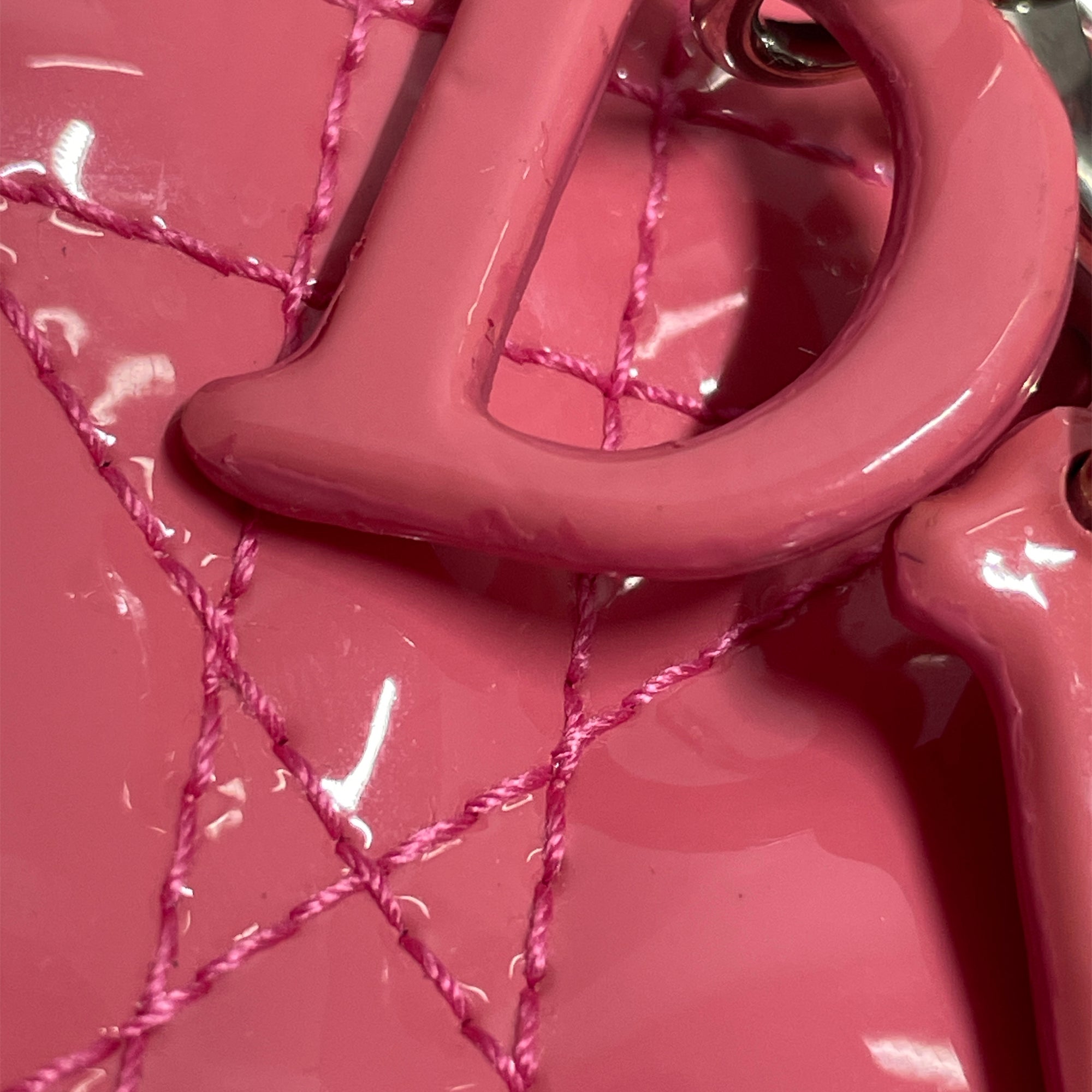Micro Patent Cannage Lady Dior - Image 6