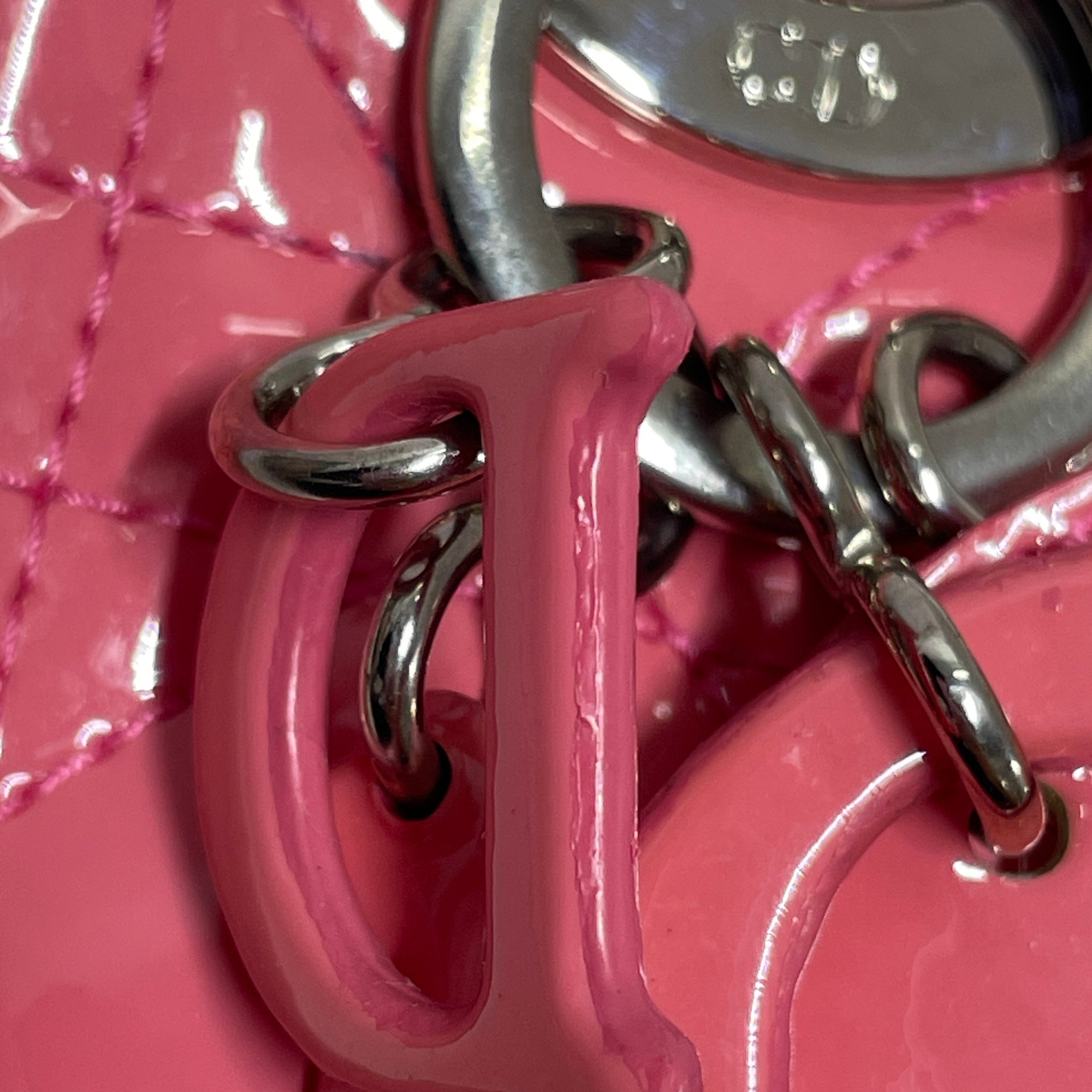 Micro Patent Cannage Lady Dior - Image 7