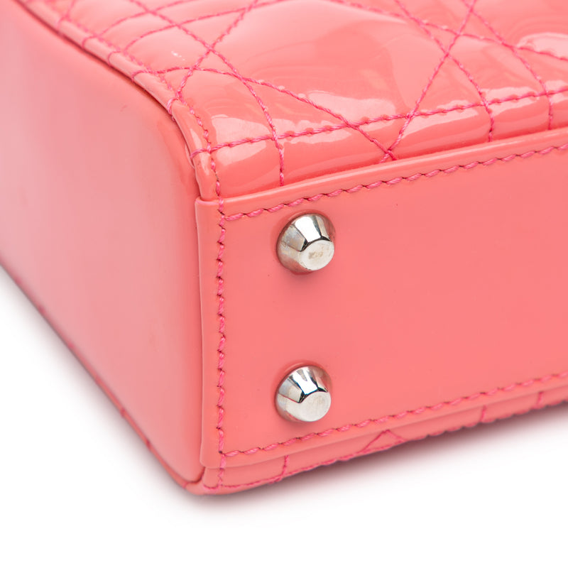 Micro Patent Cannage Lady Dior - Image 8