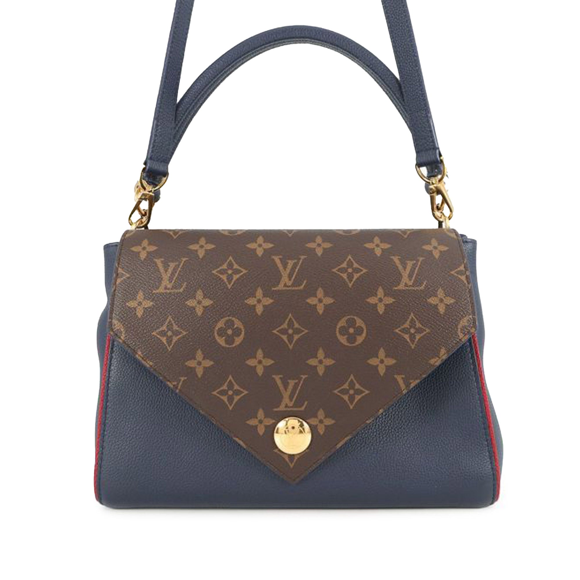 Monogram Double V Satchel - Image 1