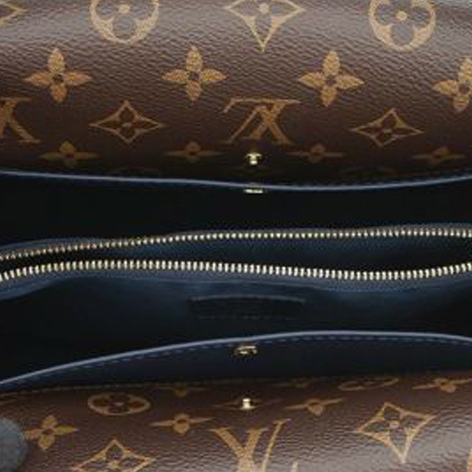 Monogram Double V Satchel - Image 4