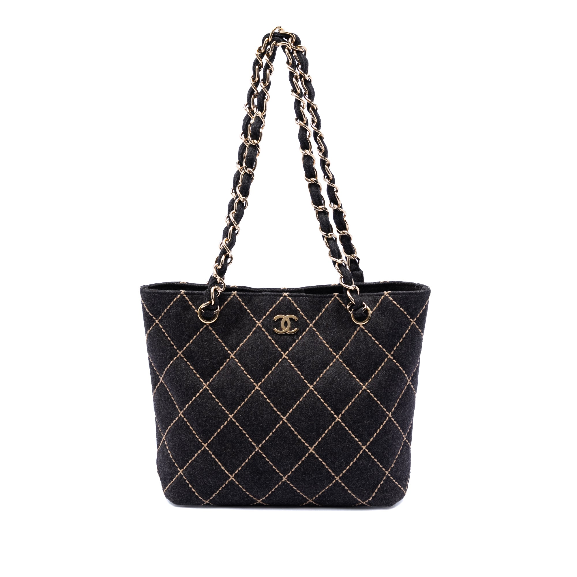 CC Wool Wild Stitch Tote - Image 1