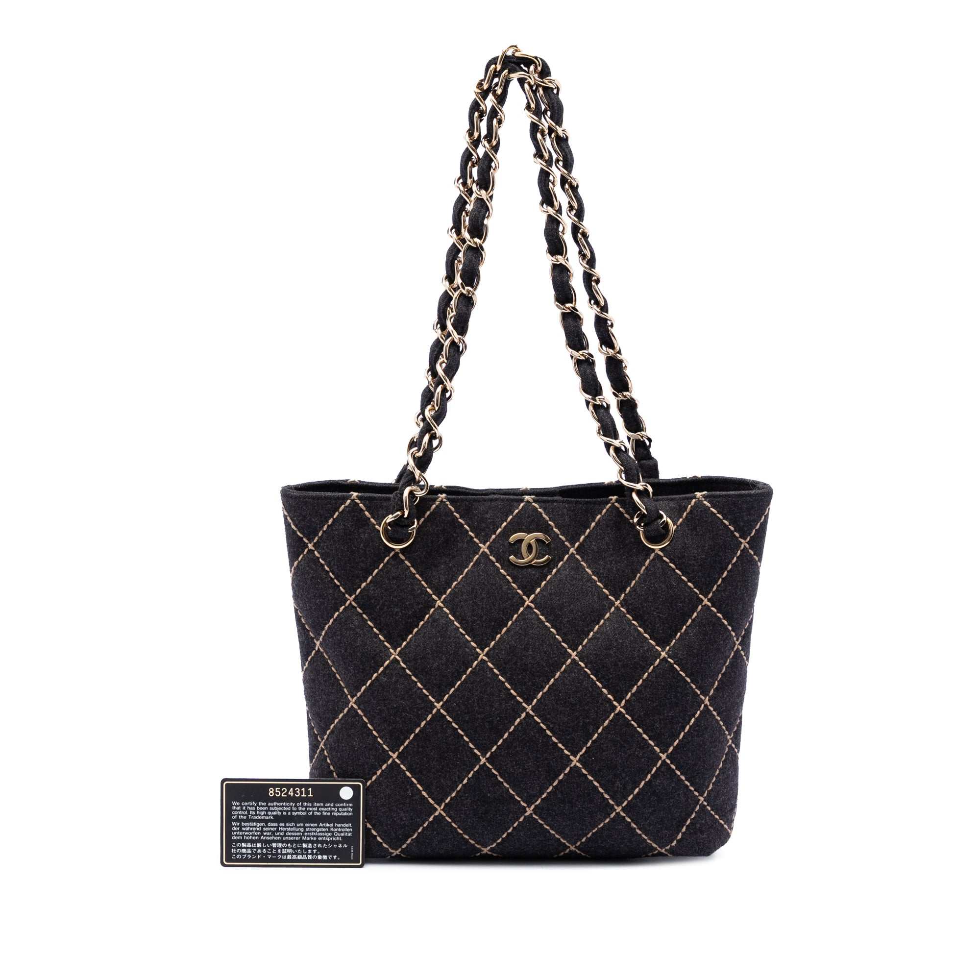 CC Wool Wild Stitch Tote - Image 8