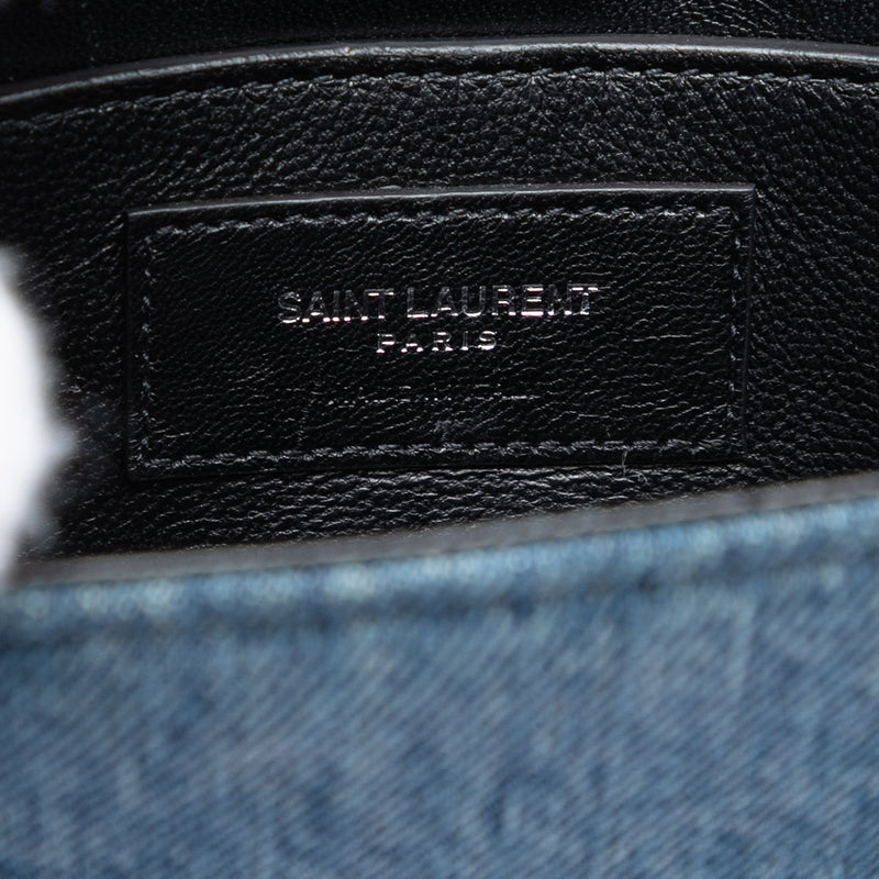 Small Denim Monogram Kate Crossbody - Image 5