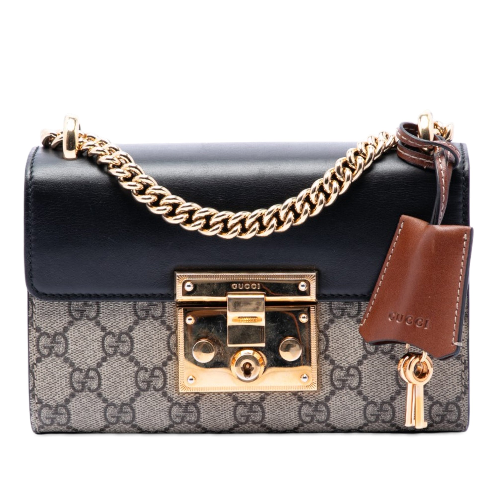 Small GG Supreme Padlock Crossbody - Image 1