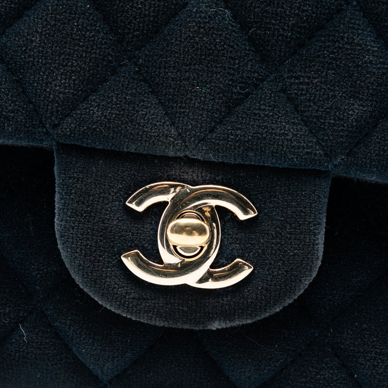 Medium Classic Velvet Double Flap - Image 6
