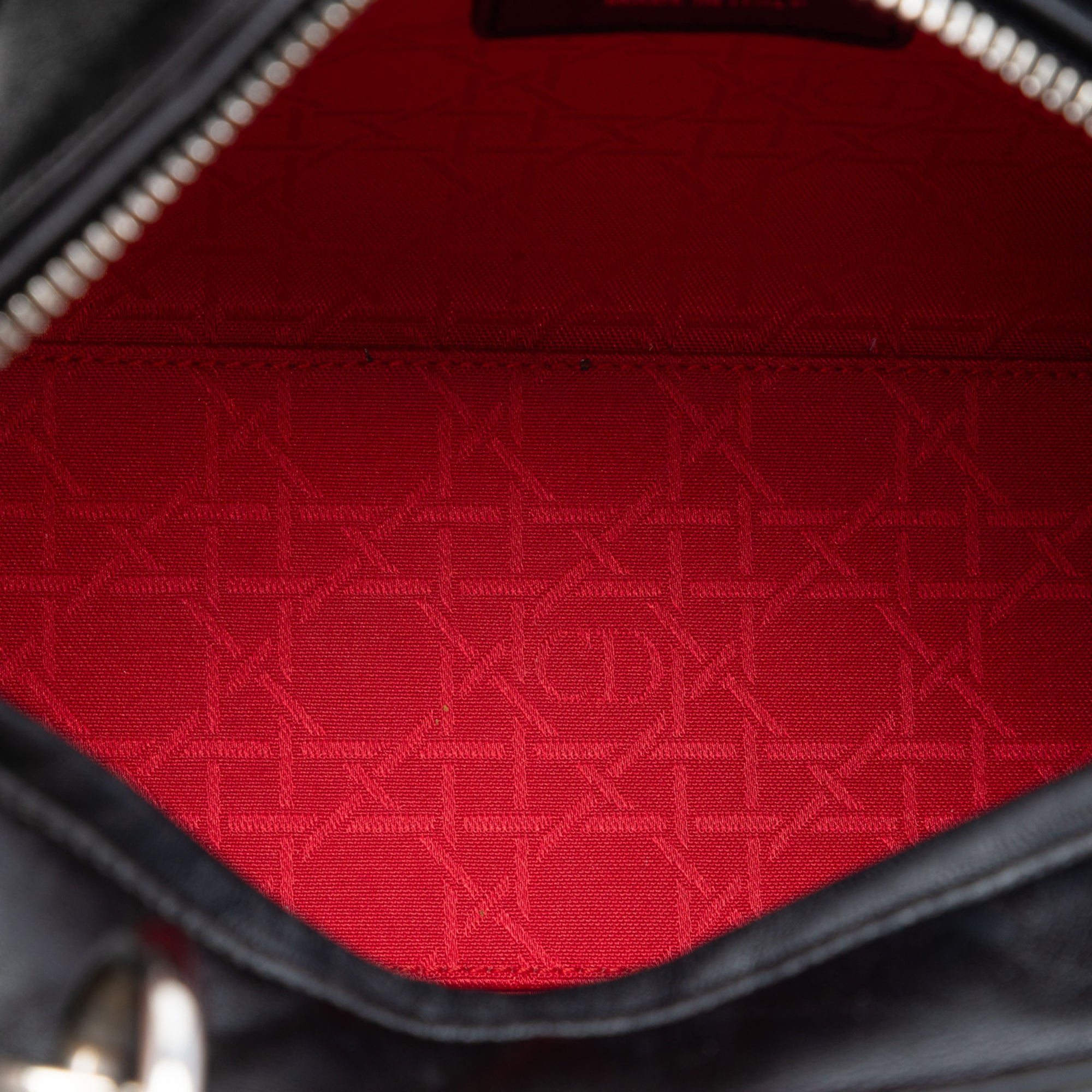 Medium Lambskin Cannage Lady Dior - Image 4
