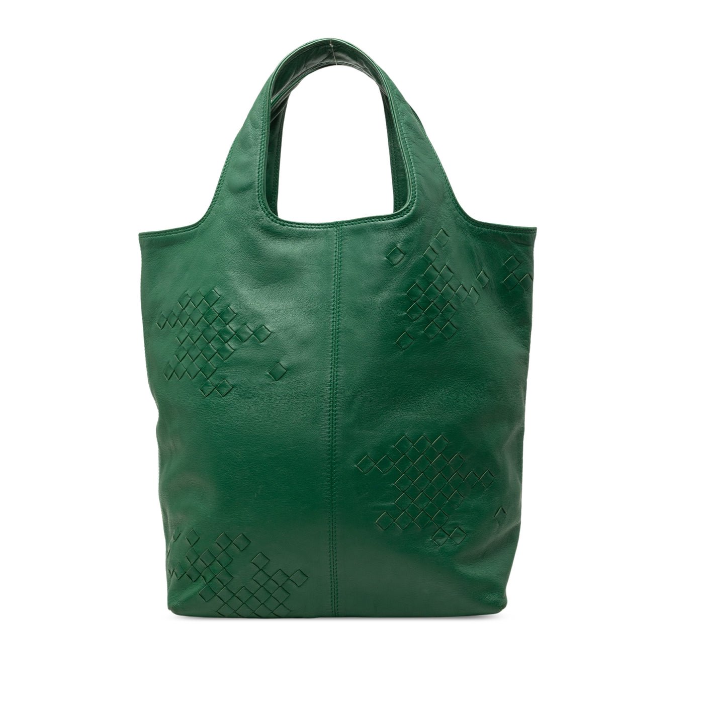 Intrecciato Trimmed Leather Regent Tote - Image 1