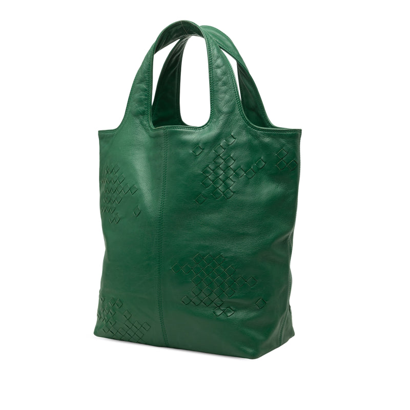 Intrecciato Trimmed Leather Regent Tote - Image 2