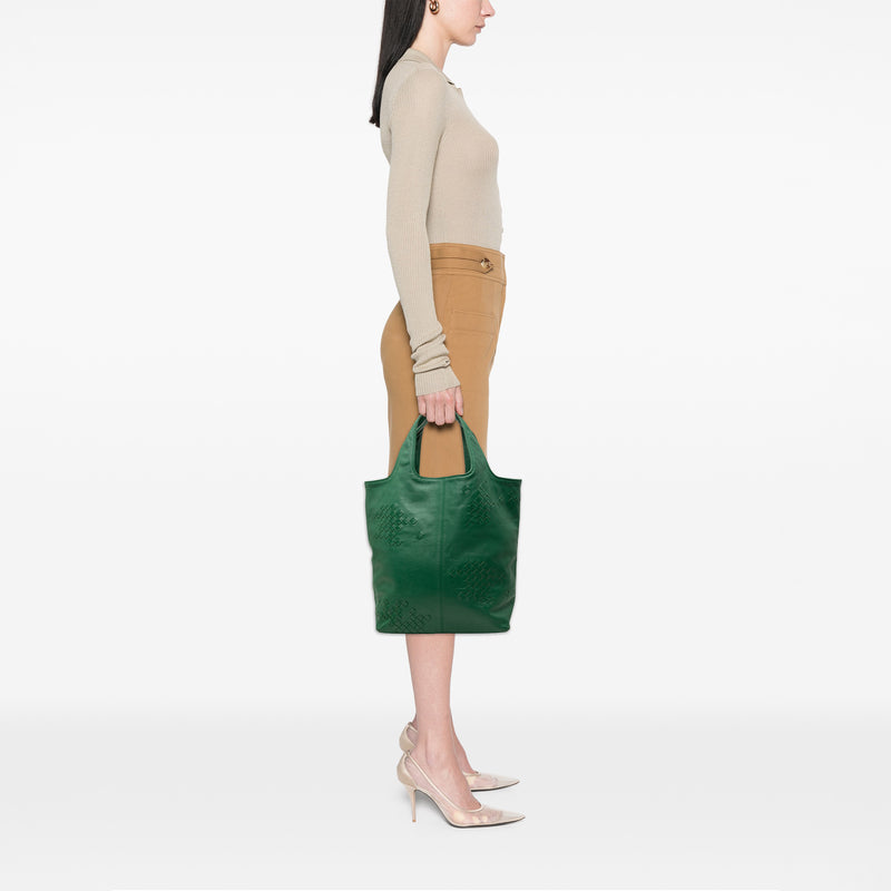 Intrecciato Trimmed Leather Regent Tote - Image 6