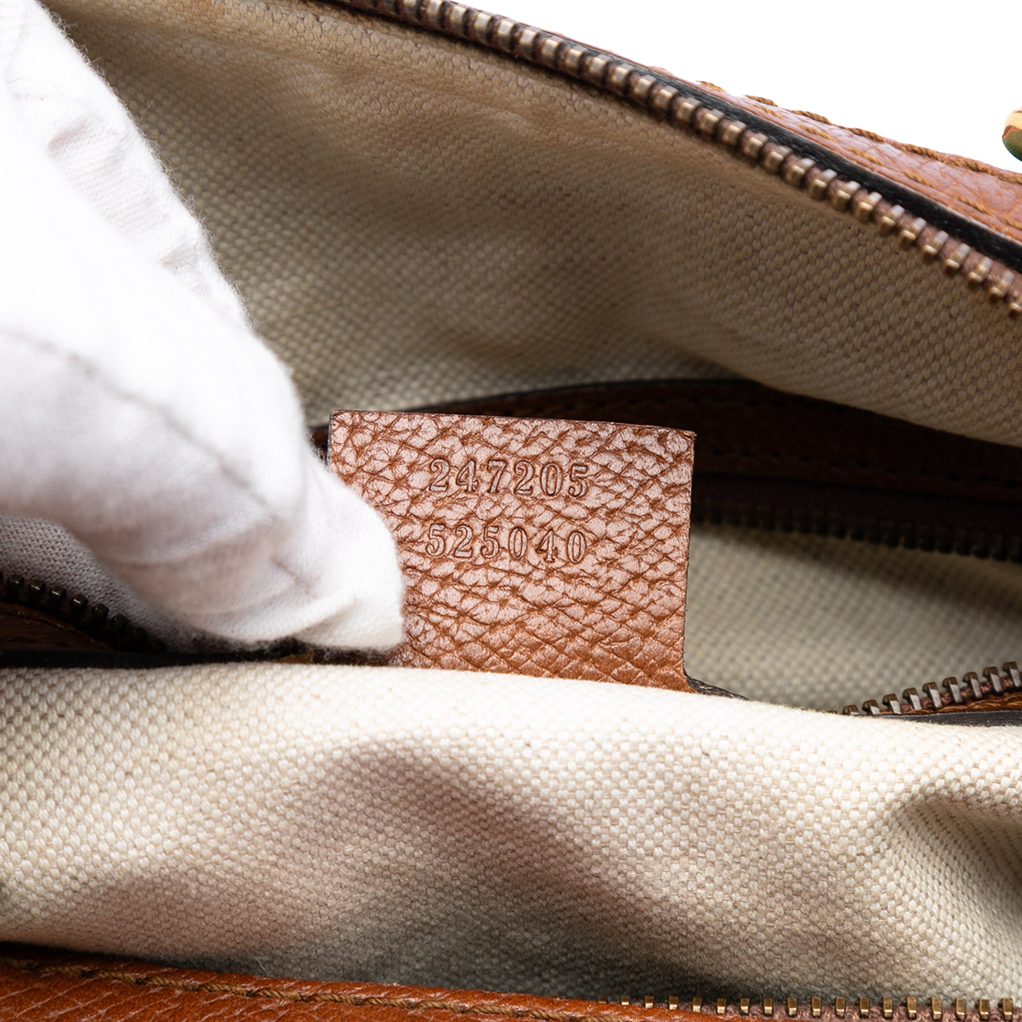 Medium Canvas Web Joy Boston Bag - Image 6